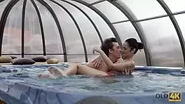 angie moon swallows old lover’s massive load