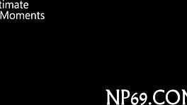 Delightful and explicit spooning with teen