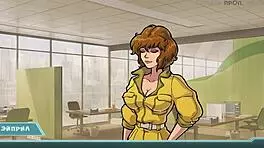 Princess lactates milk from her boobs in public outdoor anime gameplay orgasm scene