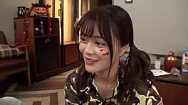 i love this bouncy skin and perky ass on this cute max 19 year old girl with half tits and hamishi in perfect cosplay!!