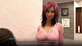 Jamie and Shauna share passionate kiss in animated scene