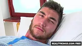 Realitykings sneaky blonde teen gets skinny pussy pounded in POV.