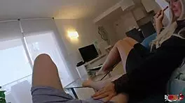 weekend with stepmom ends with cum deep in her pussy