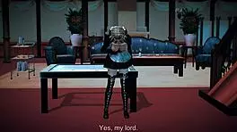 3D Hentai Anime Cartoon Red Blue Teen Girls Get Fucked Hard.