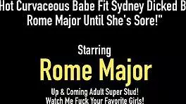 Hot curvaceous babe fit sydney gets dicked by rome major until sore