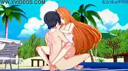 pecorine and karyl intense sex in 3d hentai