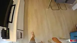 weekend with stepmom ends with cum deep in her pussy