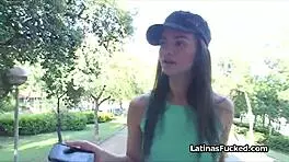 perky latina takes it deep for cash in this interview