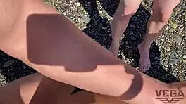 five guys cum on silly teen 18+ after anal and blowjob