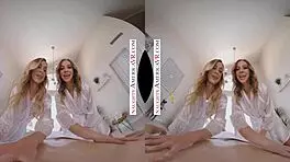 Its your first time at the massage parlor with hot blondes aiden ashley tiffany watson blowjob small tits oiled shaved bubble butt handjob orgasm