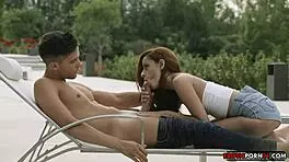 My Sweet Girlfriend Shines with Redhead Charm