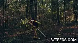 Horny Teen 18+ Sally Squirtz Enjoys Intense Bound Fucking And Squirting