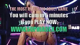 3D Anime Blowjob Animation.