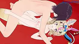 Himemori luna and omaru polka intense sex - hololive vtuber hentai