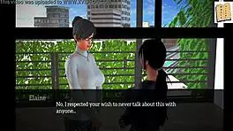 Exploring my new family in this 3D anime game series