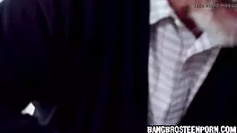 Cute Teen 18+ Gets Spanked By Her Horny Grandpa