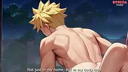 sakura haruno and boruto in this 3d hentai movie with big cocks and tits 😏