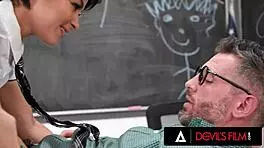 nicole aria gets fucked in classroom