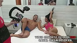 Filipina slut endures double anal!