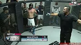 Skinny Ebony Babe With Small Tits Fucks In Boxing Ring