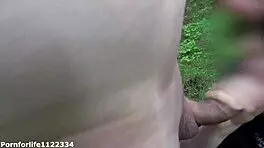 Public Throat Fucking with Facial