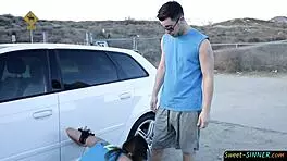 newly engaged couple celebrates with a hot fuck! 🔥