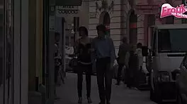 German bitch swallows in brothel porn cinema.