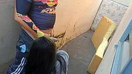 I love seeing my Latina friend in tight pants walking on the street