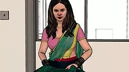 Exclamatory-Provocative Indian Desi Step Mother Fucked Hard by Step Son in Wild Gangbang!