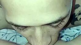 Teen moans as tongue licks her clit and pussy!