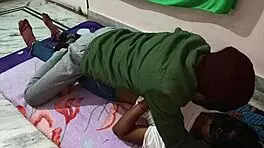 Masked Girl Plays With Herself