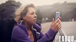 Zoey monroe rides and cums in middle of nowhere