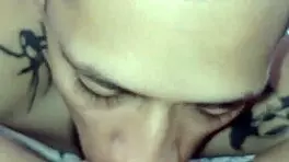 Teen moans as tongue licks her clit and pussy!