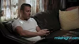 Stepsister Sends Nudes From Sofa