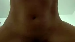 latina stepsister suggests first cowgirl fuck with creampie