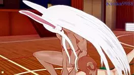 rumi usagiyama mirko tsuyu asui izuku midoriya creampie hentai