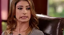 Blonde Teen Gets Finger Banged in Lesbian Threesome