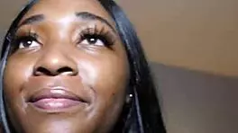 Too fine teen 18+ 19yr old thick chocolate Candy Rain is about to get fucked hard!