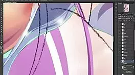 Feel The Passion As Busty Athena's Huge Boobs Dominate In This Hentai Scene.