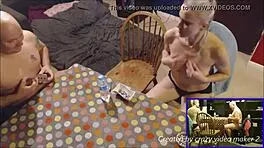 Sexigrajka gets wild in strip poker with blowjobs and more! 😈