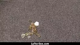 Teen Bra Drops Stolen Jewelry in Burglar Ride