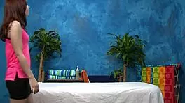 Pretty Legal Age Teen 18+ Enjoys Getting Banged Well. This Petite Couple Explores Oiled Massage in Group Fun.