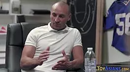 Pounded Little Asian Teen Sucks Fat Cock