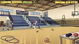 milf teacher shows panties in upskirt scene!