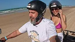 First Time Teen Fucked Outdoors On Canoa Quebrada Beach