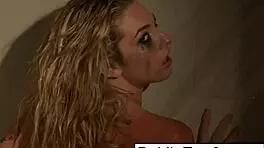 sexy dahlias naughty shower fun with masturbation