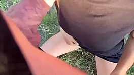 Fucking My Young 18+ Girlfriend Hard After She Pisses Outdoors in POV