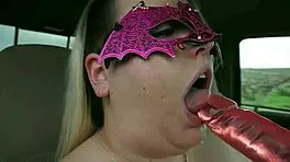 Bbw Brandy Plays With Toys In Her Room