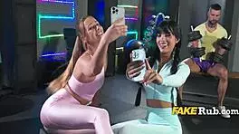 girls at the gym act mean to each other