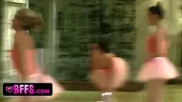 hot lesbian hardcore action with those sexy petite babes